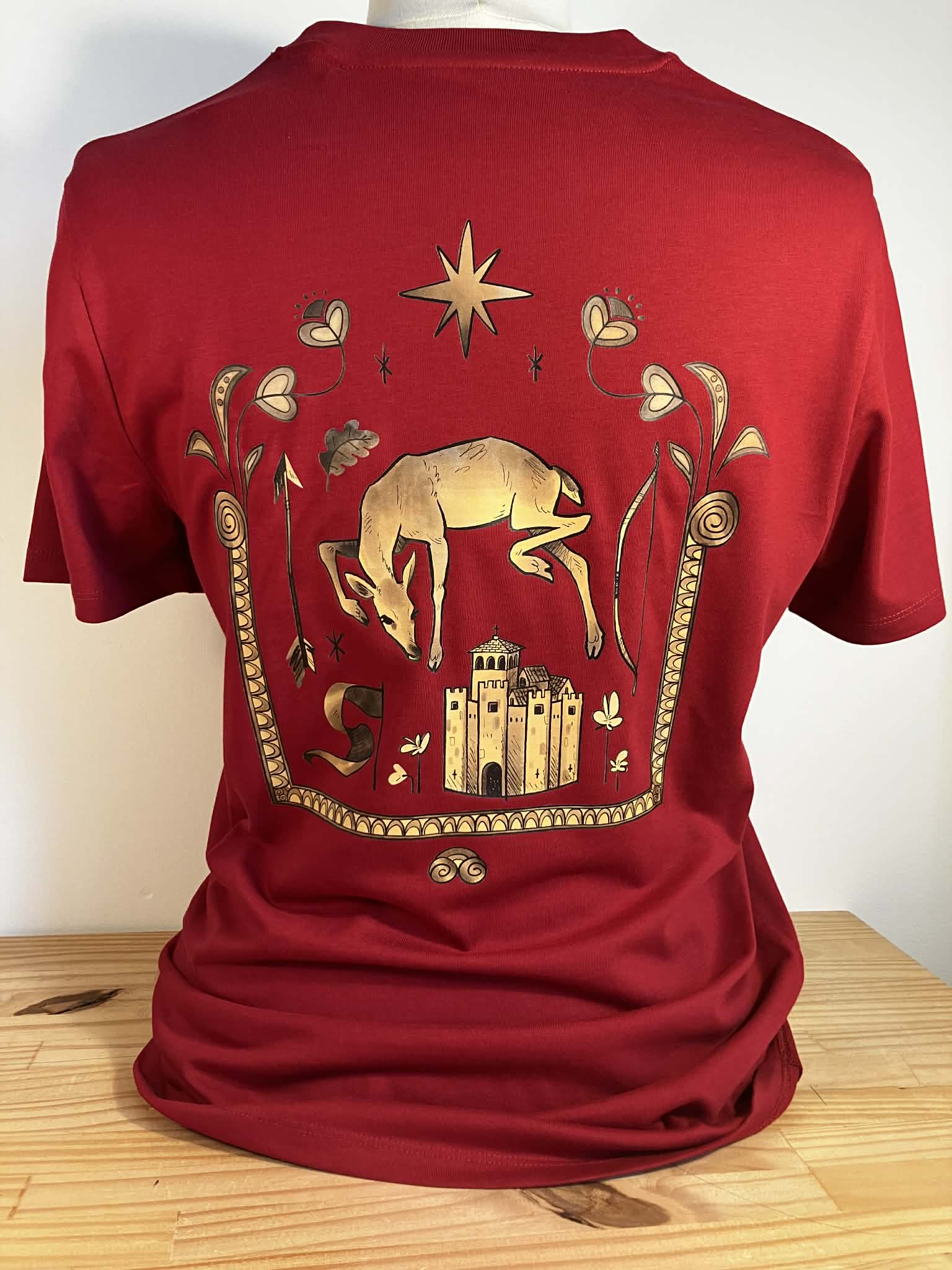 tshirt adultes manches courtes Biche