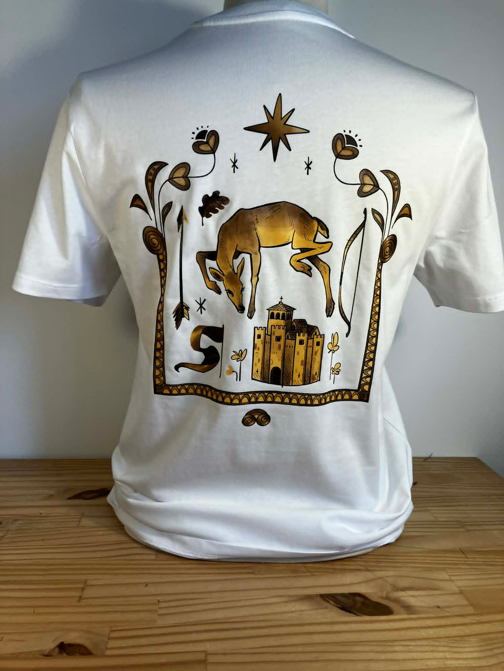 tshirt adultes manches courtes Biche