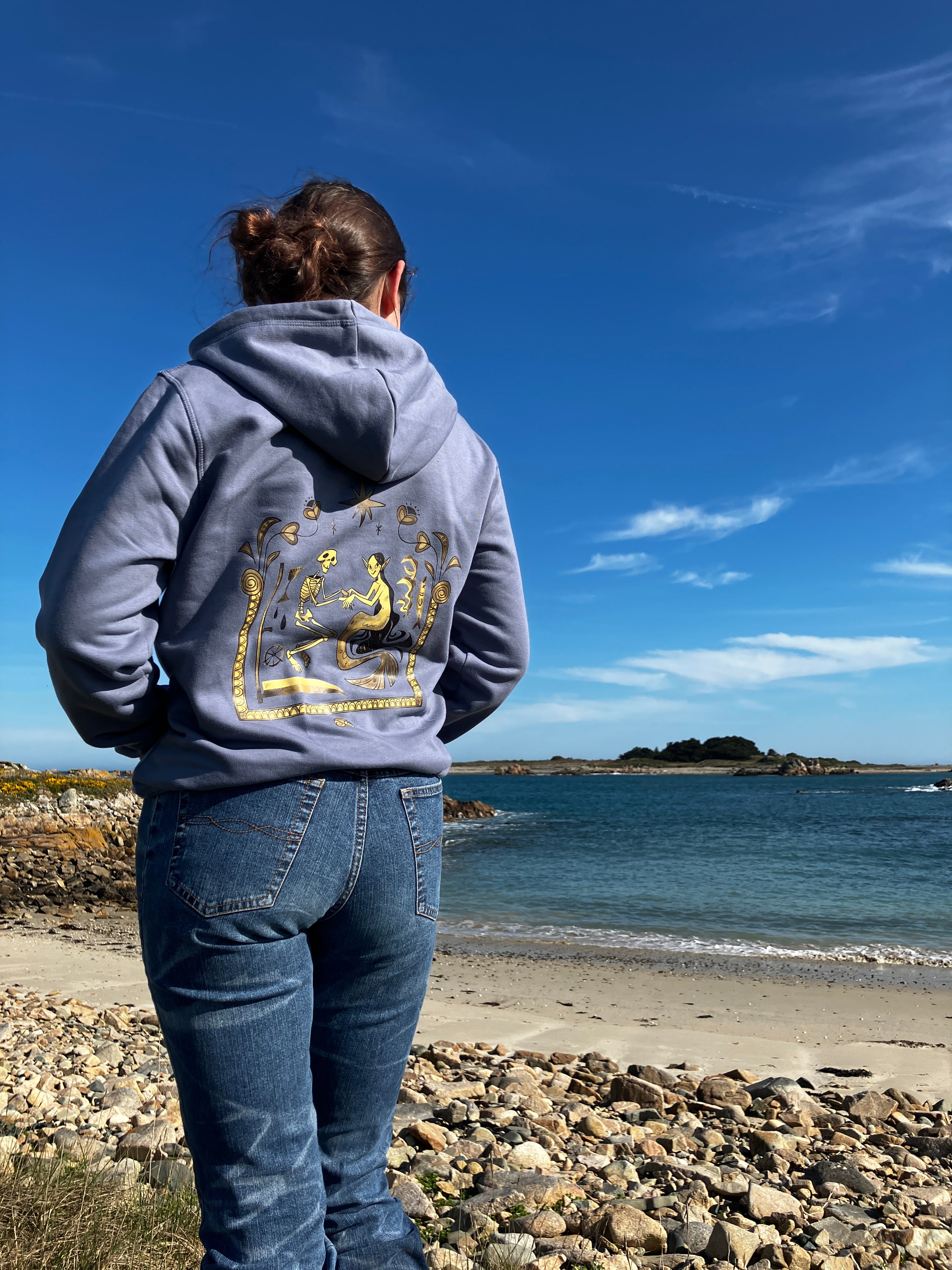 sweat adulte biche