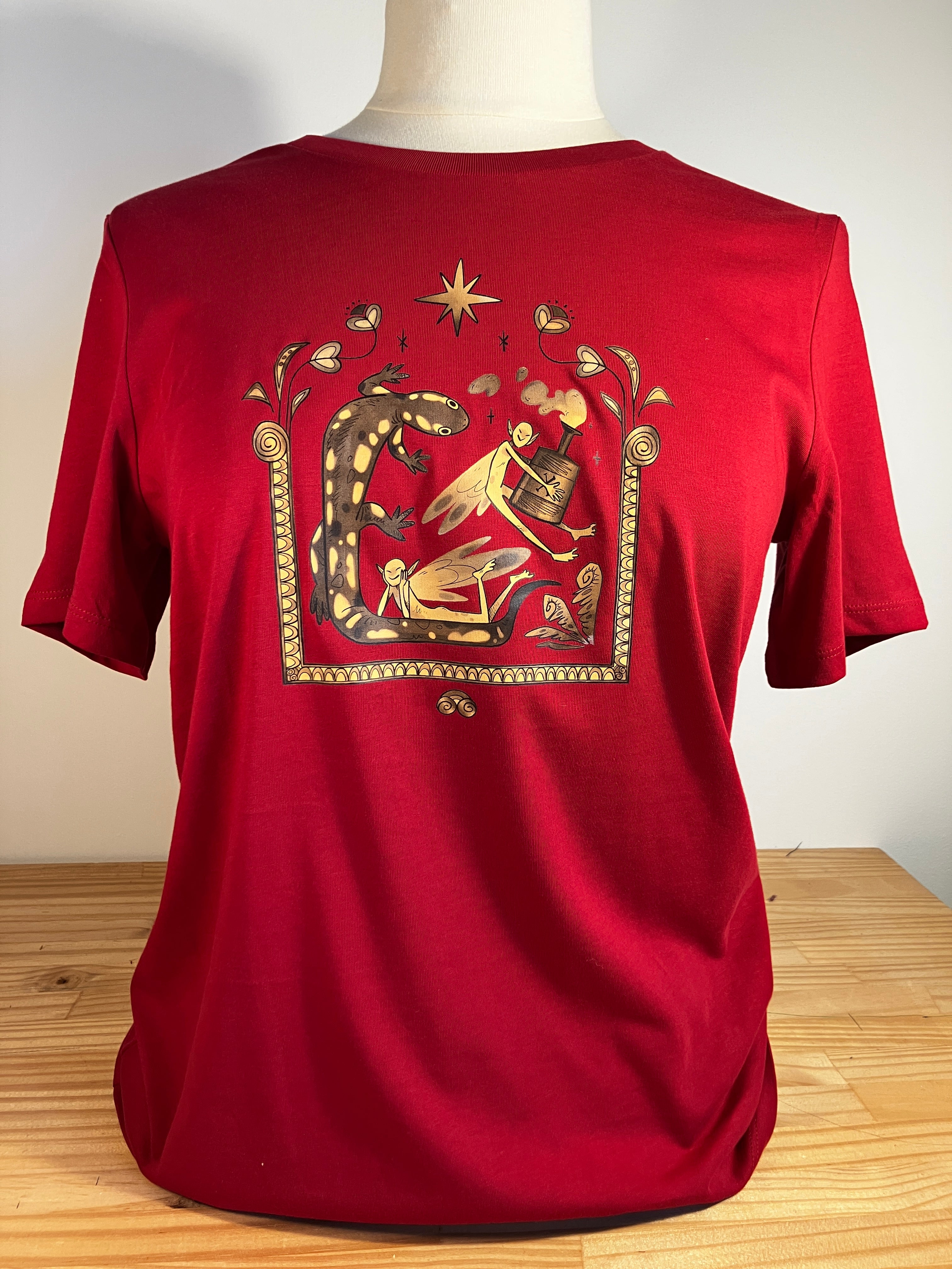 Tshirt manches courtes enfants salamandre