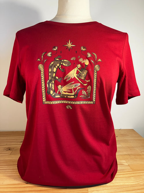 Tshirt manches courtes enfants salamandre