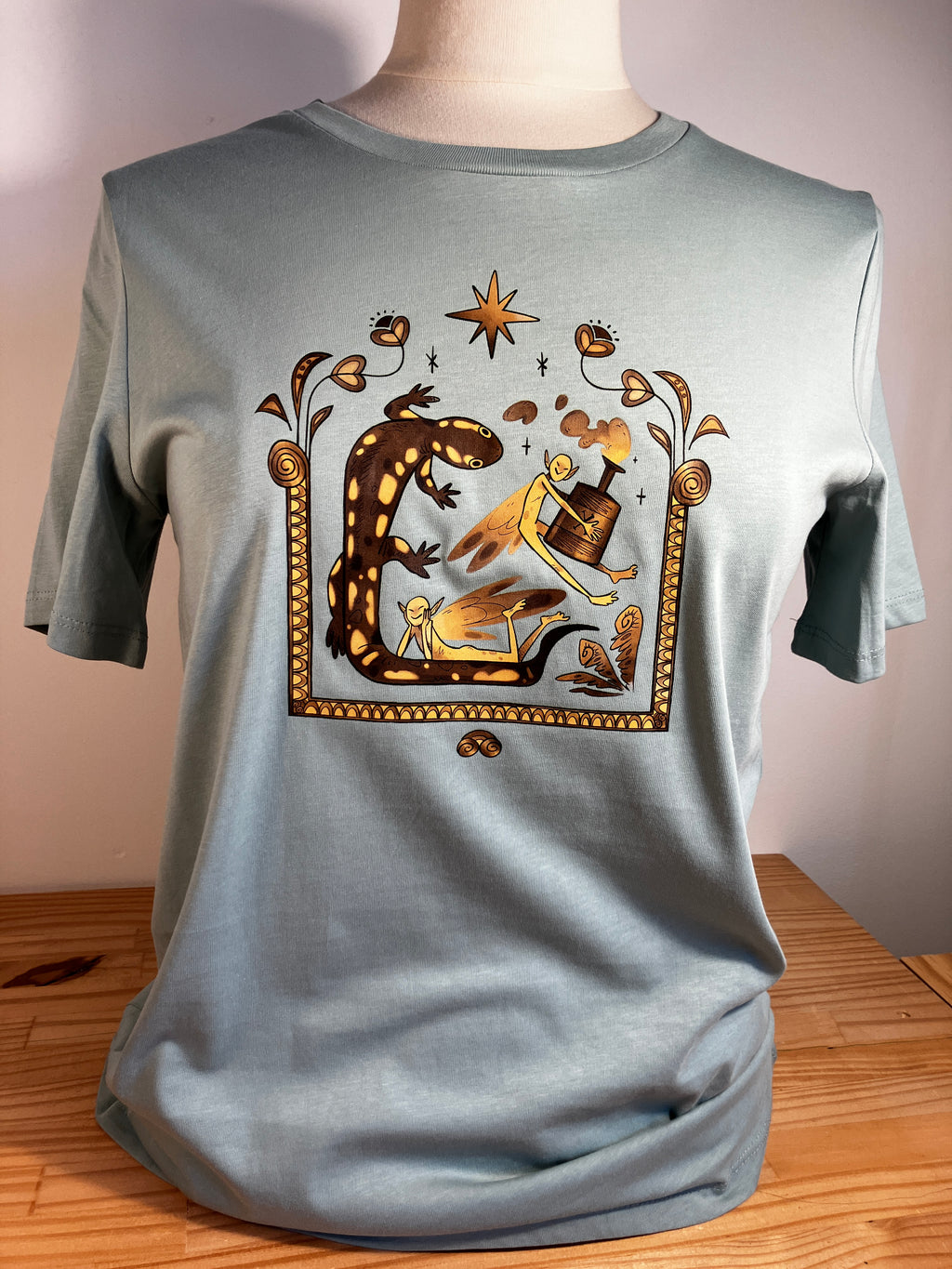Tshirt manches courtes enfants salamandre