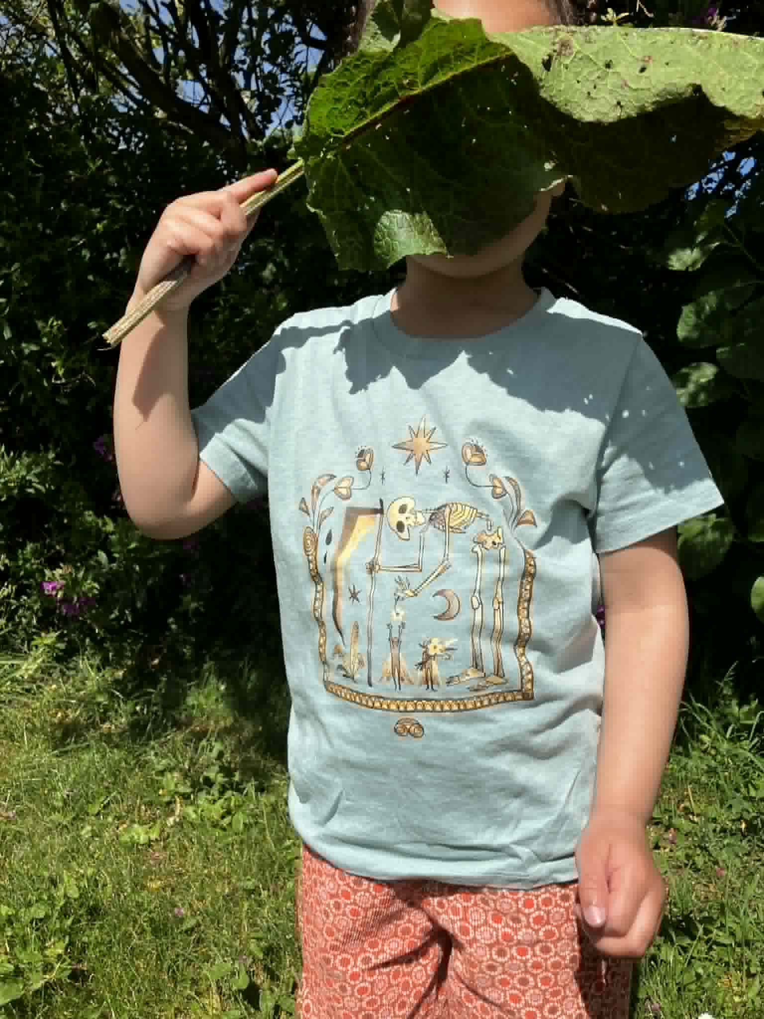 Short-sleeved children's T-shirt Generous Little Ankou